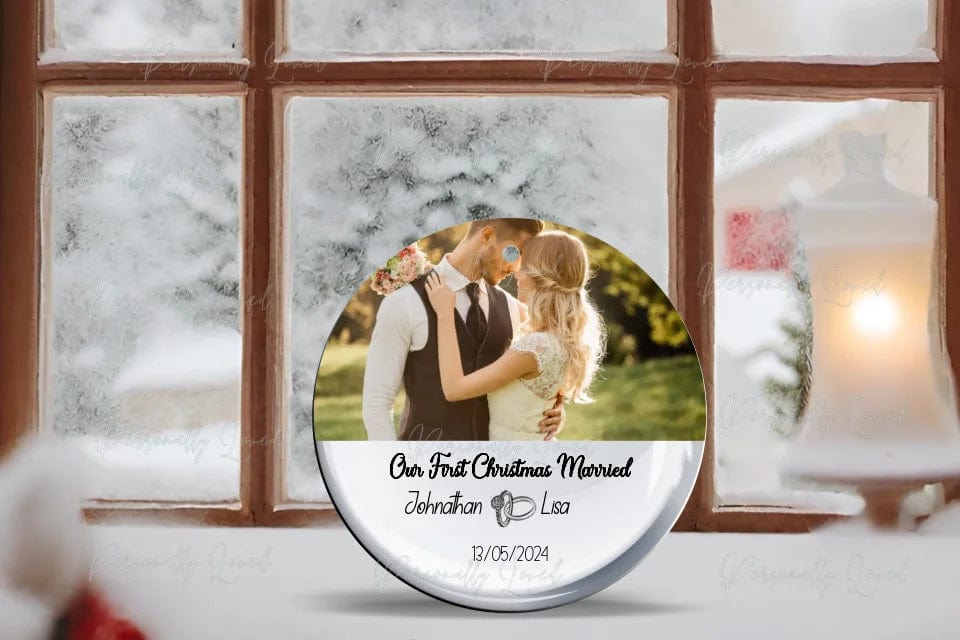 First Christmas Married Ornament