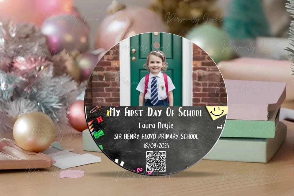 First Day of School Personalised Ornament