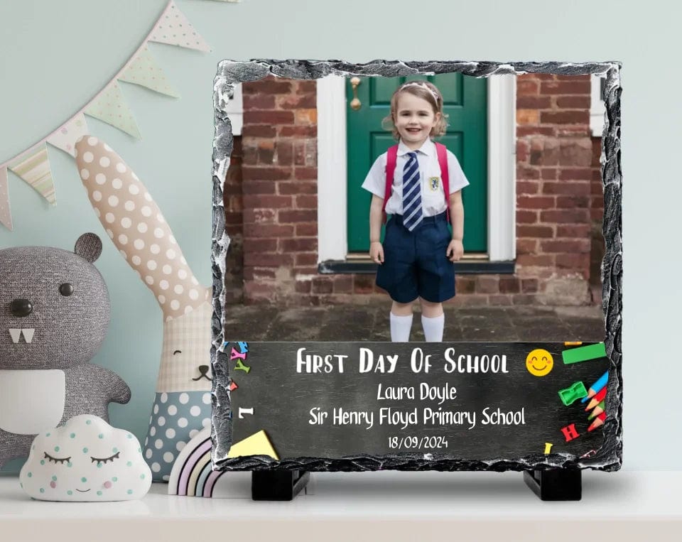 Personalised First Day of School Slate