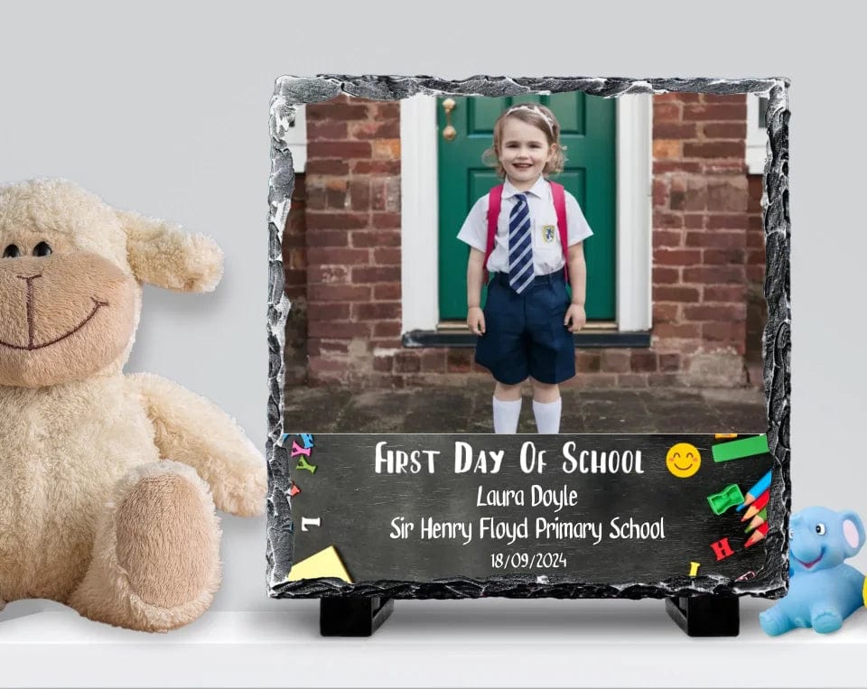 Personalised First Day of School Slate