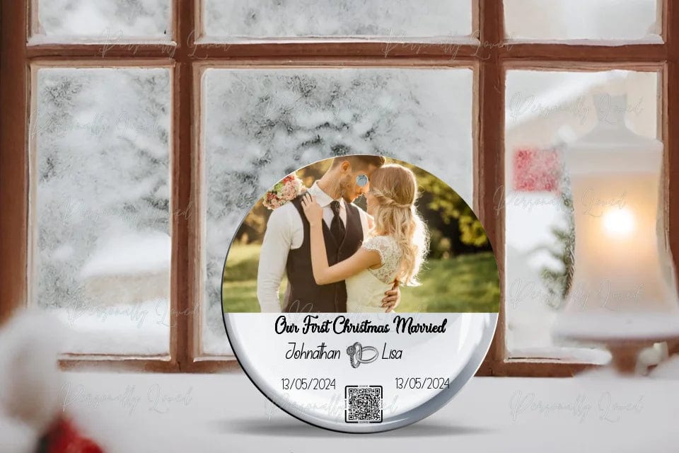 First Christmas Married Ornament