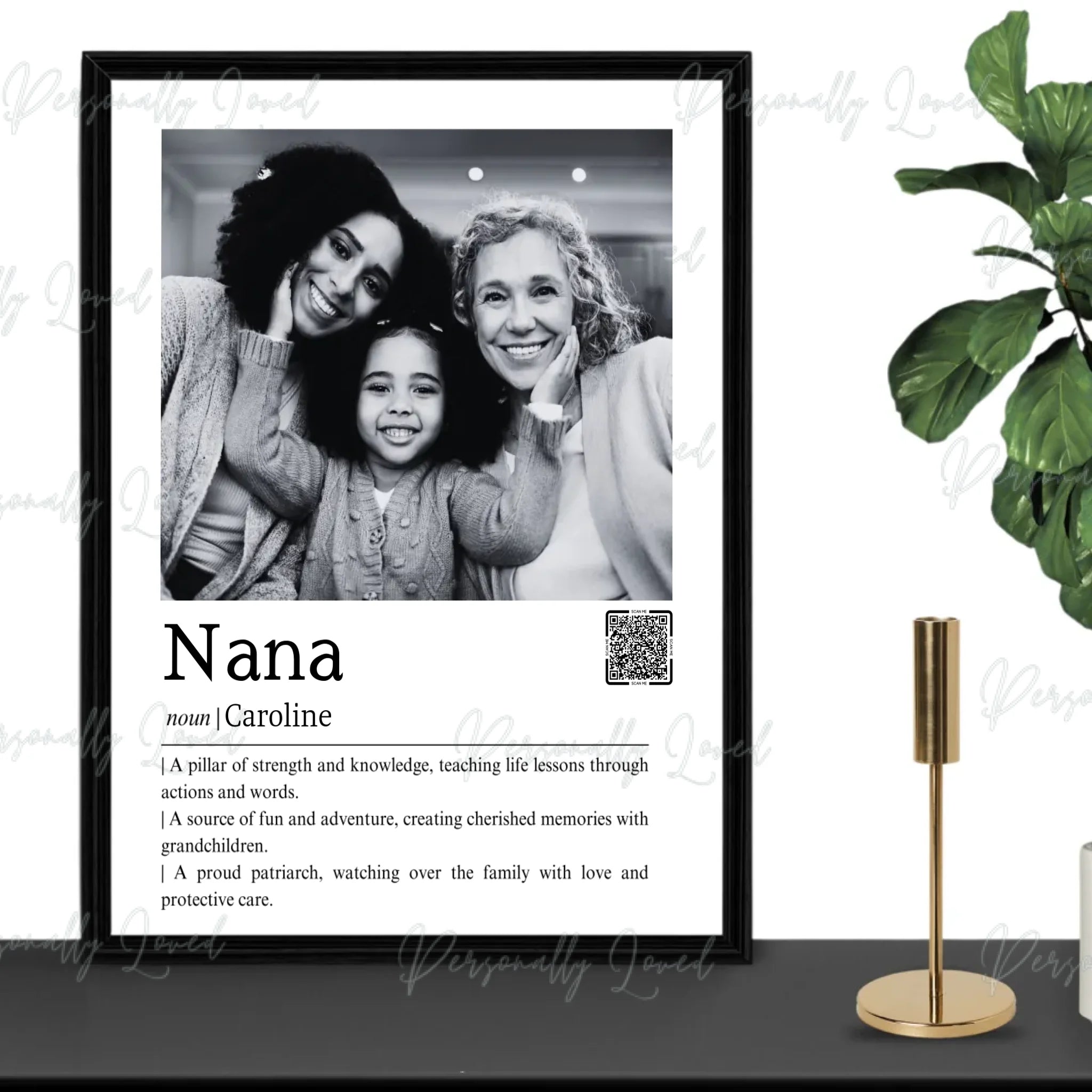Black frame